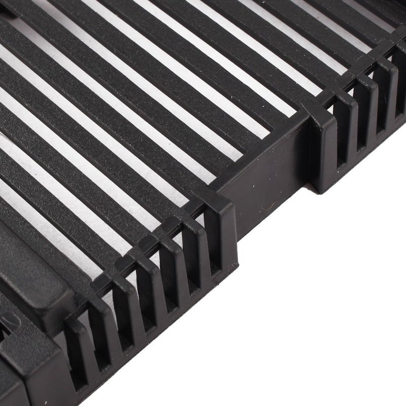 XMHF Aquarium Fish Tank Undergravel Plastic Filter Board Air Tube 28pcs Black - Image 3